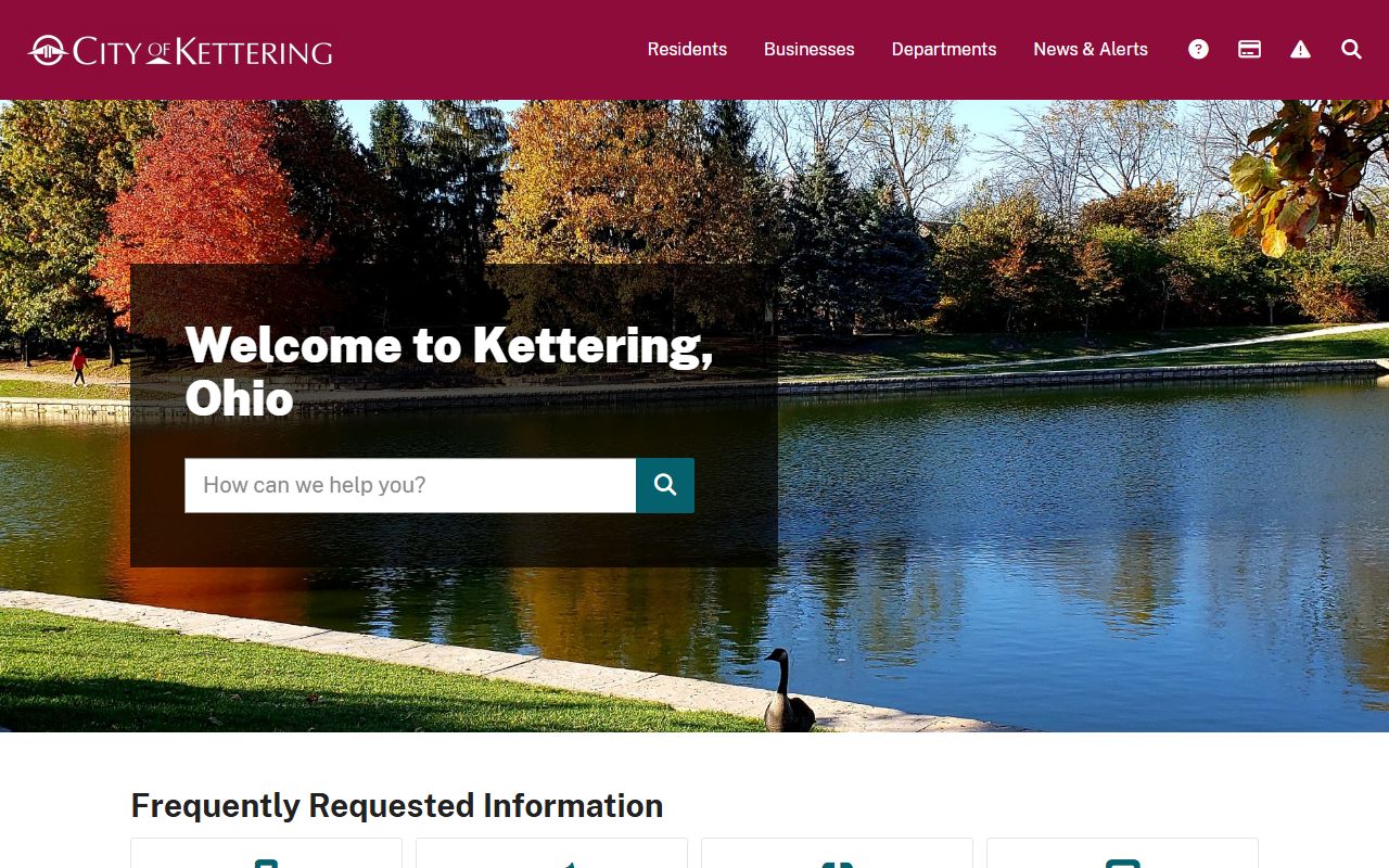 Kettering phone directory city website