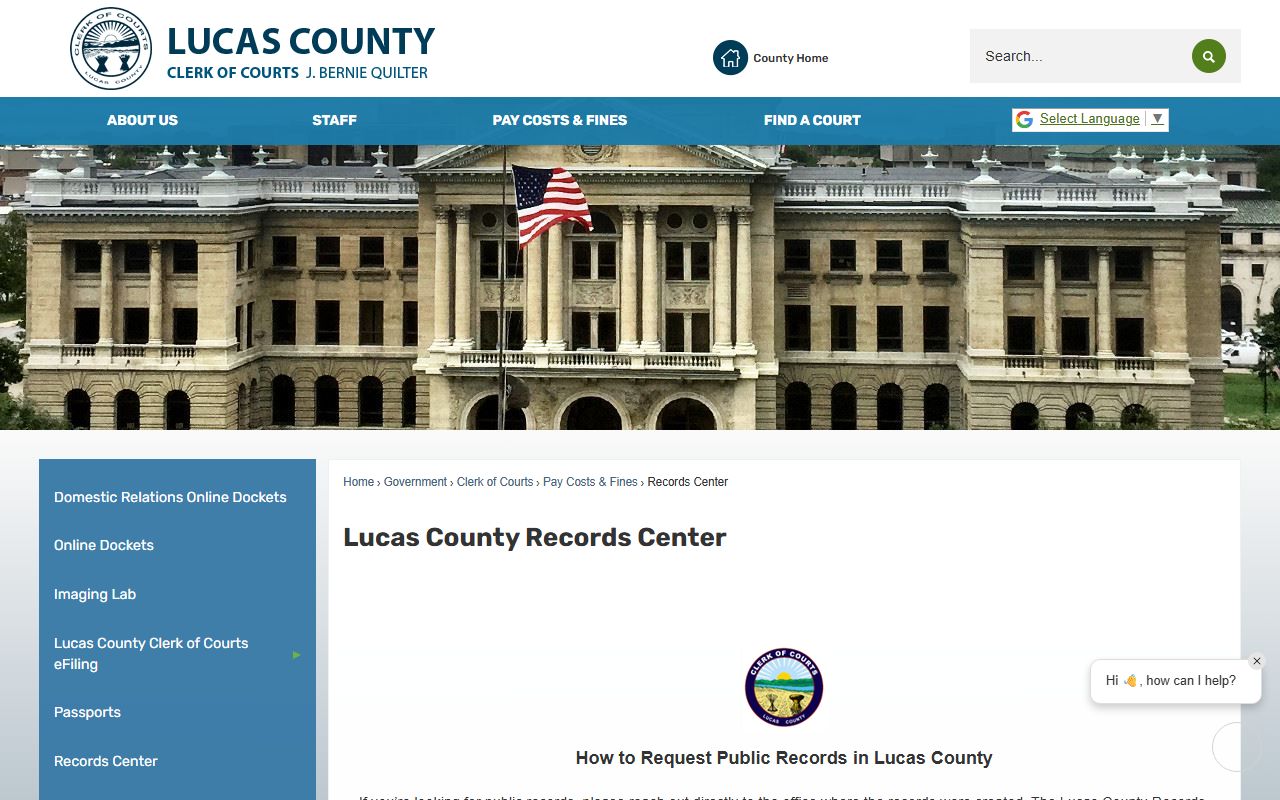 Lucas County Records Center for Sylvania phone directory