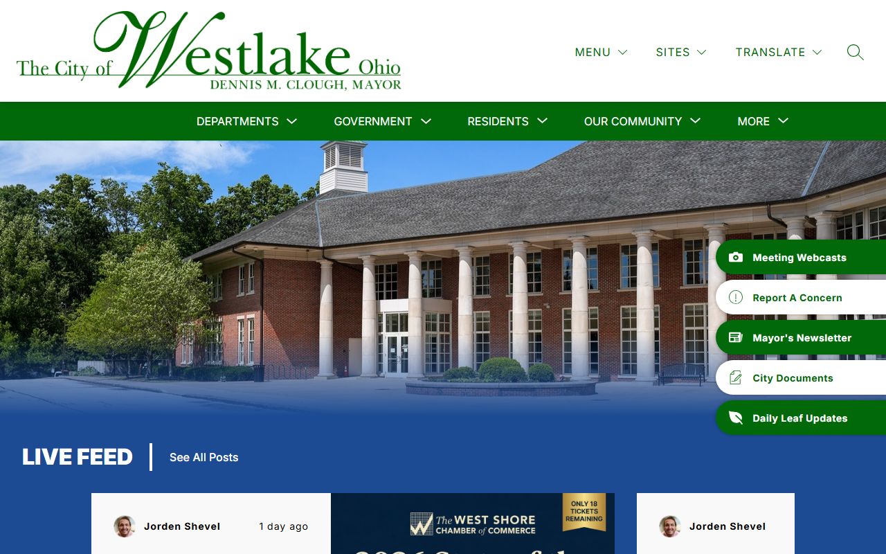 Westlake phone directory city website